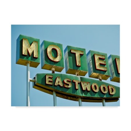 Recapturist 'Vintage Motel Iii' Canvas Art,35x47